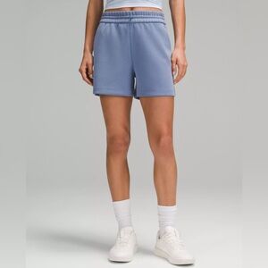 Lululemon Athletica Softstream High Rise Oasis Blue Shorts 4”